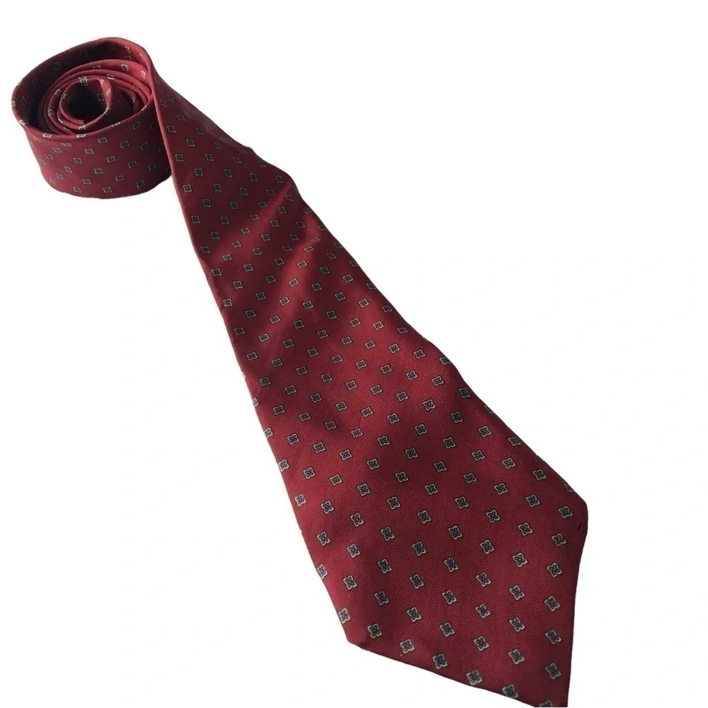 Hennessy Silk Tie Unisex 56” Wine Black Professional